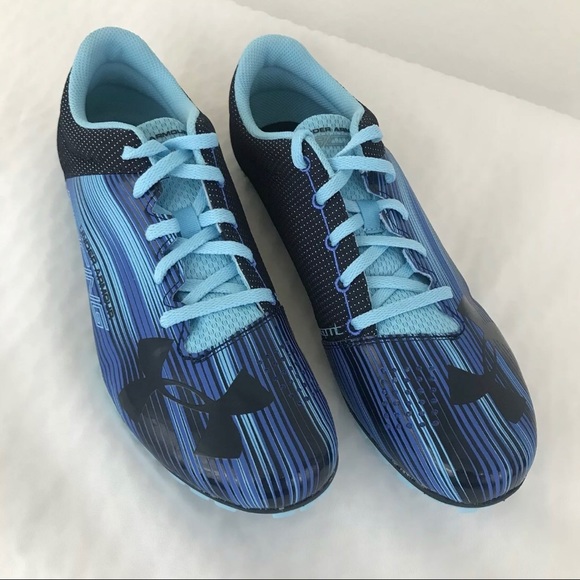 Women’s Under Armour Kick Sprint Track & Field Shoes Size 11 - Picture 2 of 8